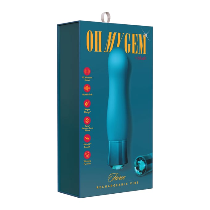 Mini Vibrator Blush Gem Fierce Groen