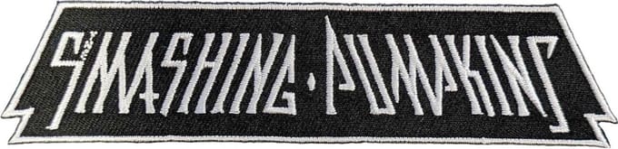 Smashing Pumpkins - Text Logo Patch - Zwart