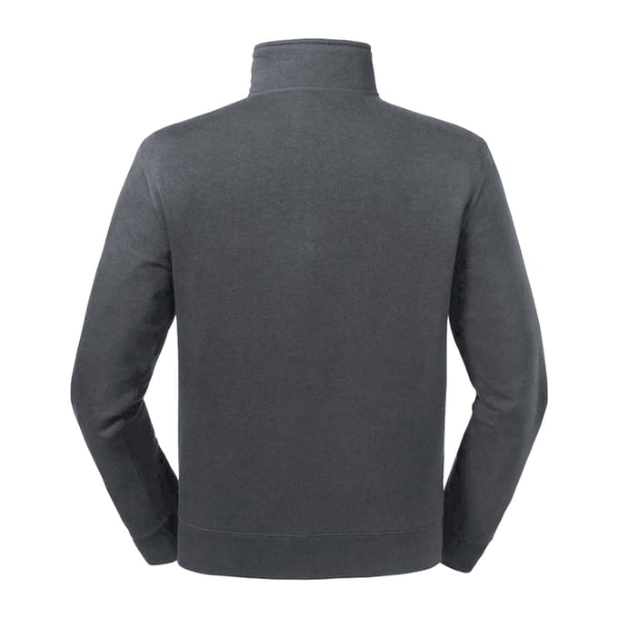 Russell Heren Authentieke Kwartier Ritssweatshirt (Konvooi Grijs)