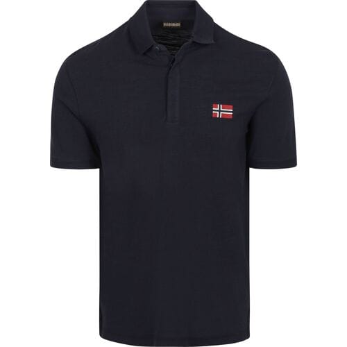 Napapijri Ebea Polo Donkerblauw (navy) - Maat M - Heren