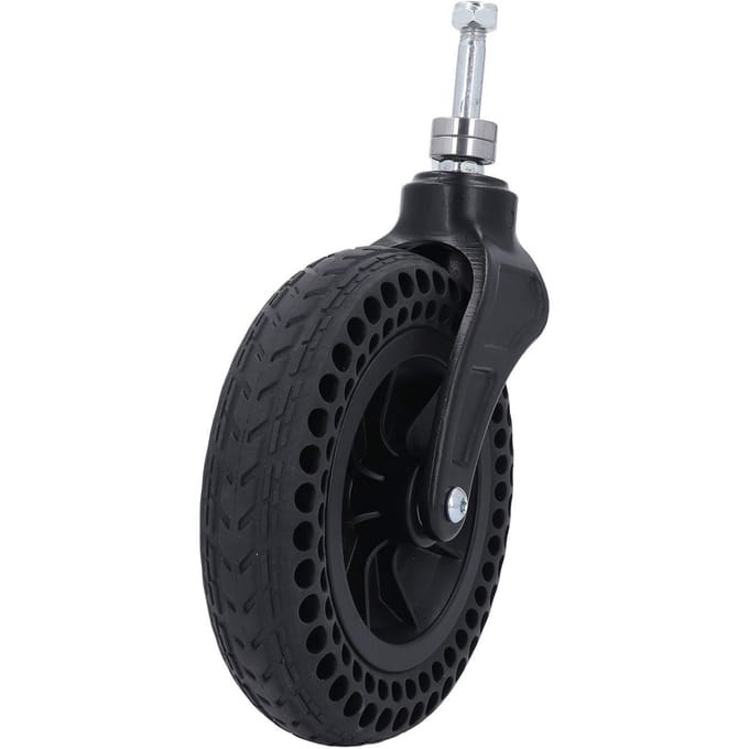 8 Inch Universeel Zwenkwiel Antislip TPE Rubber Massief Wiel Vervanging voor Trolley 75KG Draagvermogen