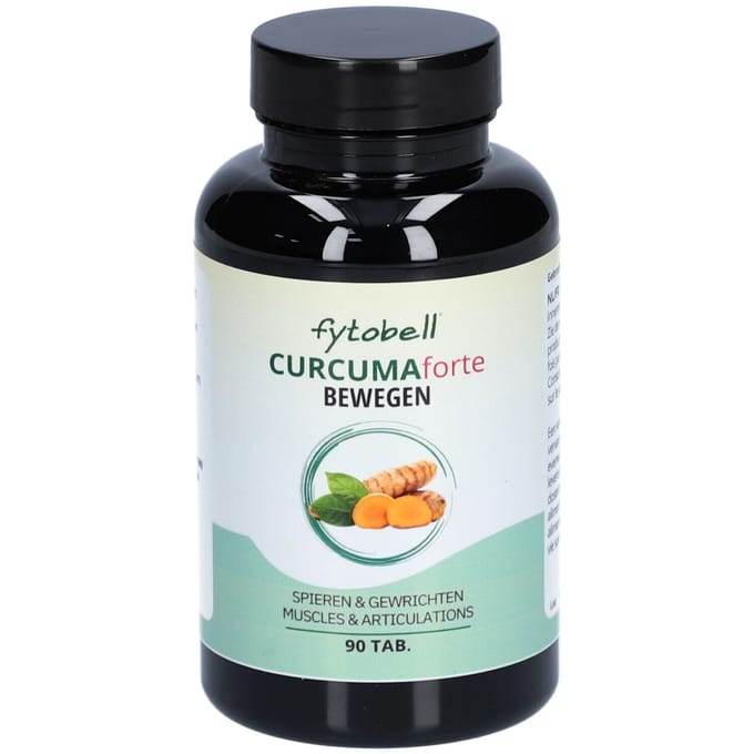 Fytobell - Curcuma Forte - Kurkuma - Antioxidant - Voedingssupplement - 90 tabletten