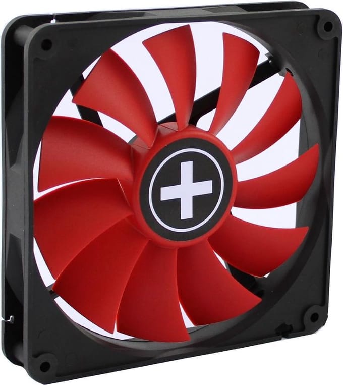 Xilence Performance C Series XPF140.R.PWM - Case ventilator - 140mm - Red