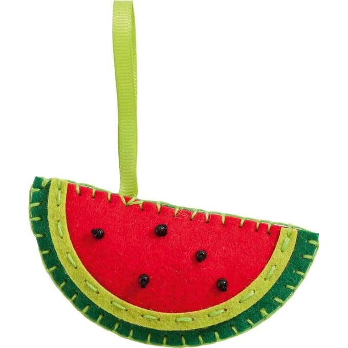 Naaien knutselpakket "Mini Filzinies" - Meloen