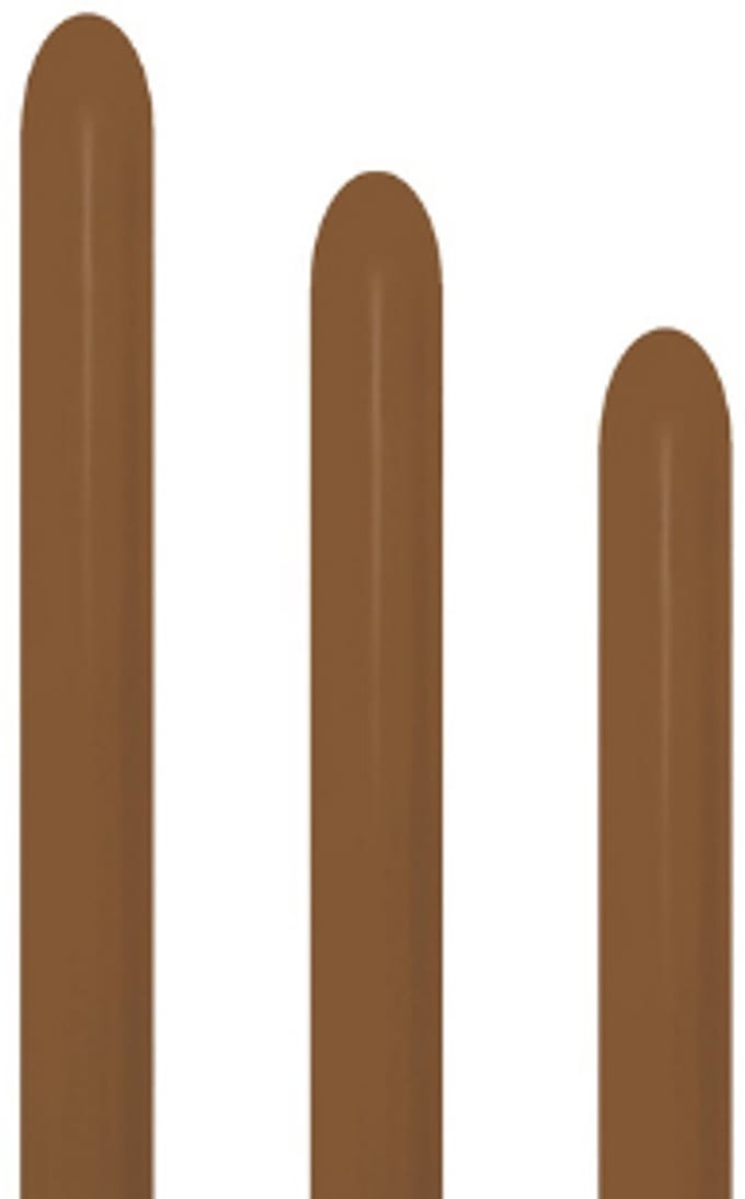 Modeleerballon Coffee - 260s - 50 stuks - Sempertex