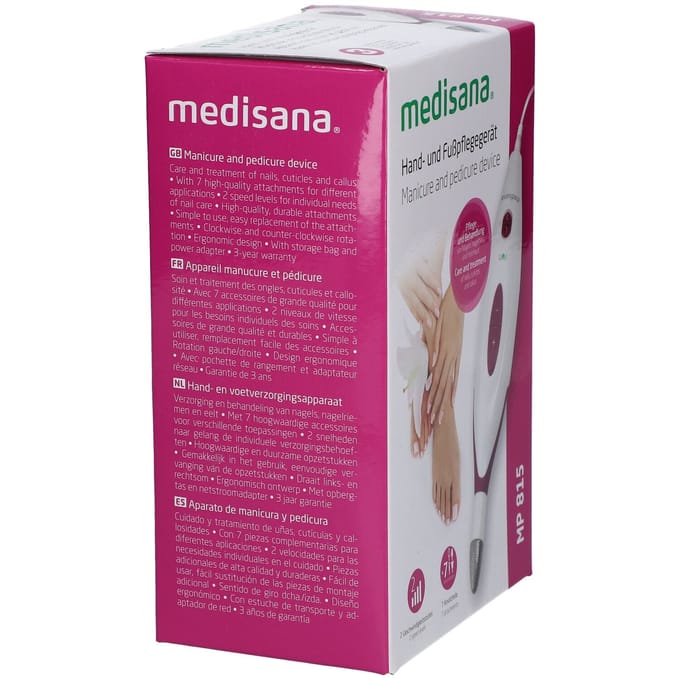Medisana Manicure en Pedicure Set MP815 1 Apparaat