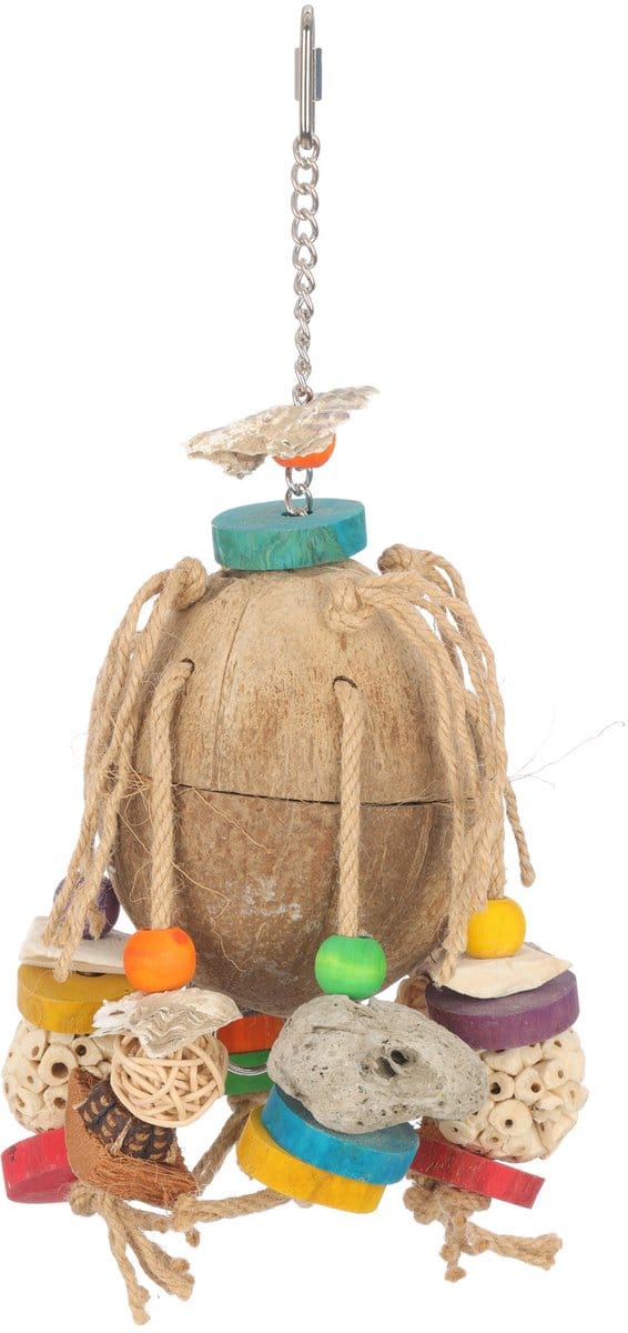 Adori Carnival Coconut - Vogelspeelgoed - 48x21x21 cm Multi-Color