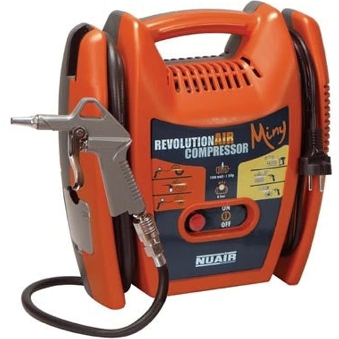 Nuair Compressor Miny W8215170 - Draagbaar - Olievrij - 8 Bar - 1100w