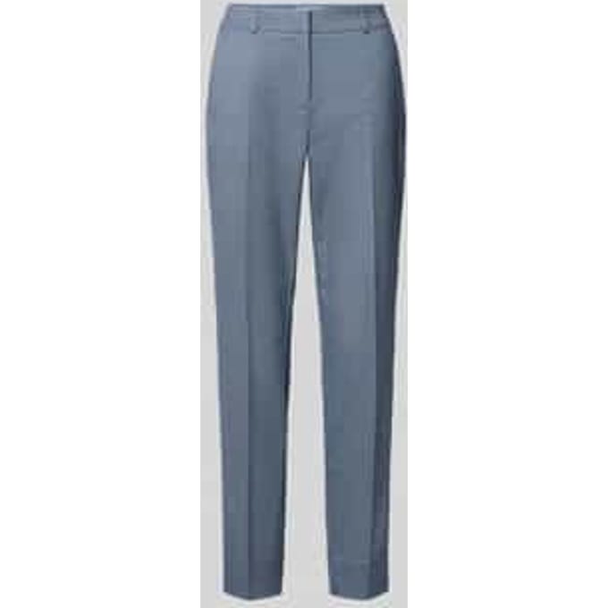 broek met persplooien en achterzak