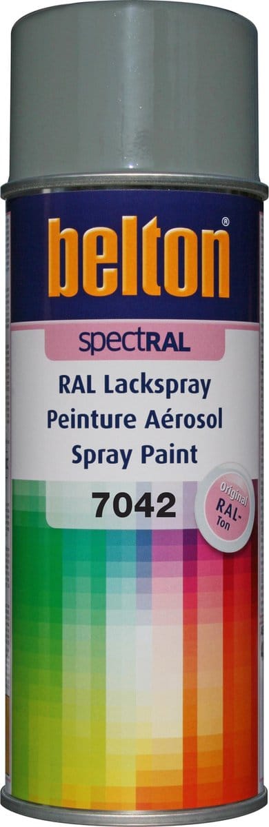 Spuitbus RAL 7042 Verkeersgrijs A 400ml