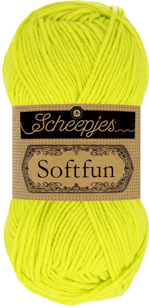 Scheepjes Softfun 50g - 2641 Citrus Lime