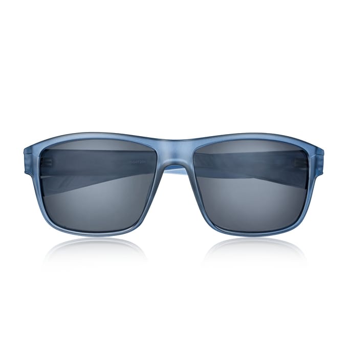 Breed Astor gepolariseerde zonnebril - Blauw/Zwart
