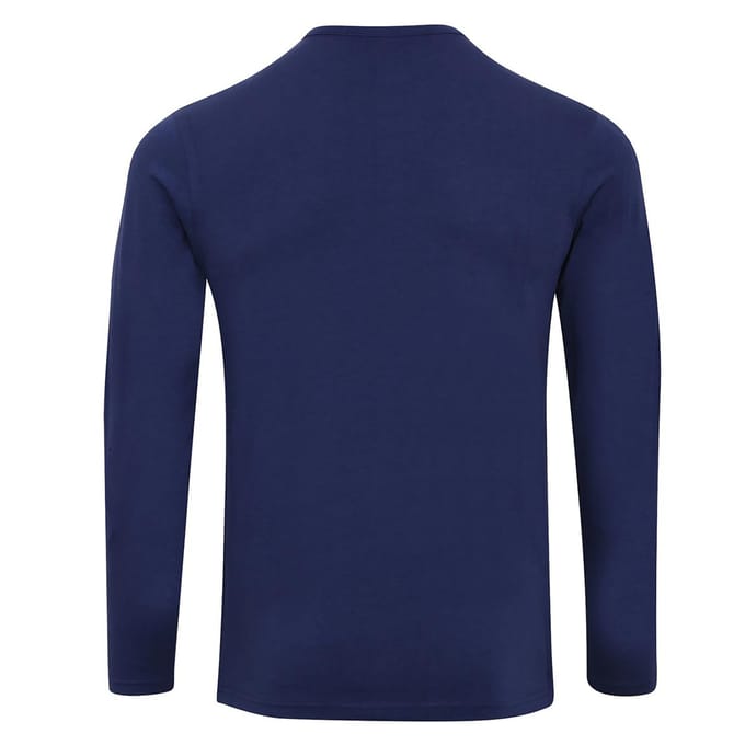 Premier Heren Long John Roll Tee (Indigo)