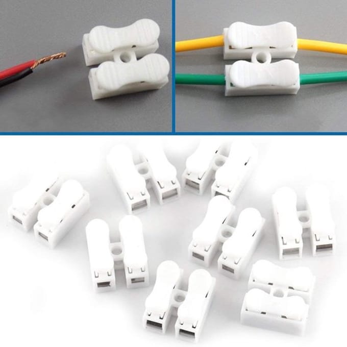 Dailygoody - Self Locking Terminal - 100 Stuks - Eenvoudig te