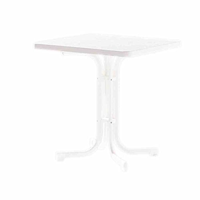 Klaptafel 70 x 70 cm met Marmerdecor en Stalen Frame