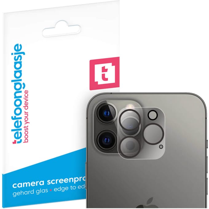 iPhone 12 Pro Max camera lens screenprotector gehard glas