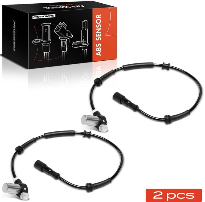 Frankberg 2x ABS-sensor achter links rechts voor Renault