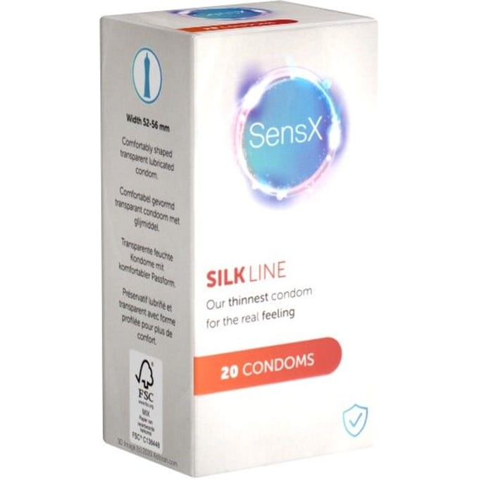 SensX *Silk Line* 20 Condooms