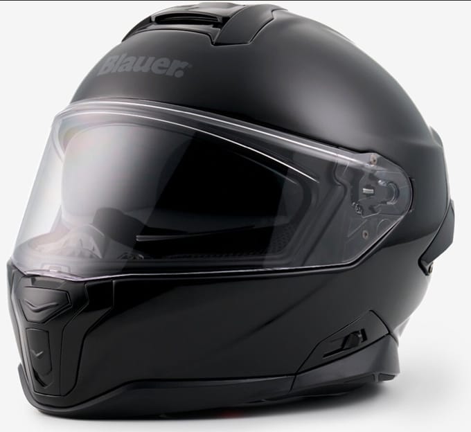 Blauer FF-01 Monocolor Zwart Integraalhelm - Helm