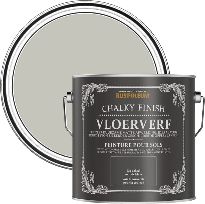 Rust-Oleum Grijs Vloerverf - Mist 2,5L