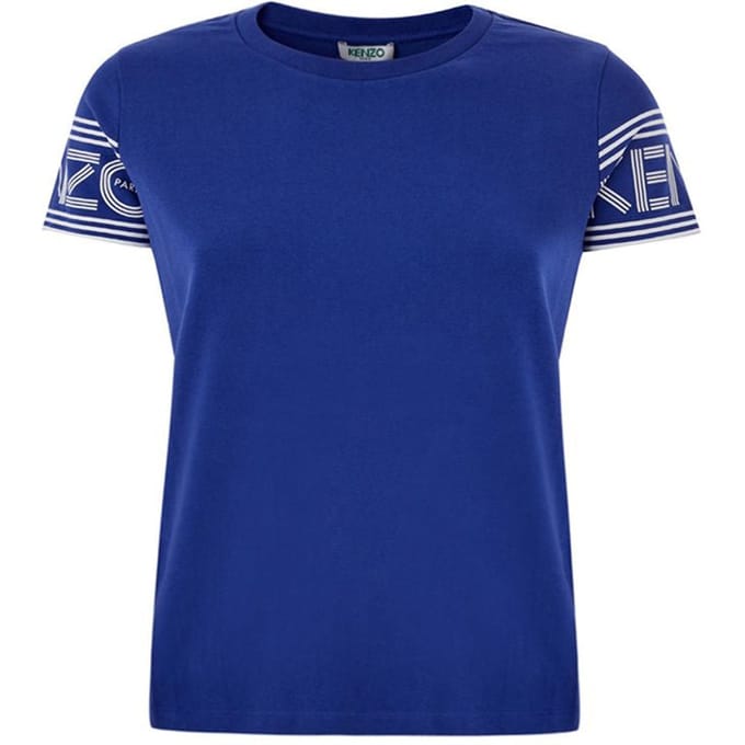 Kenzo Blauwe Katoenen T-Shirt