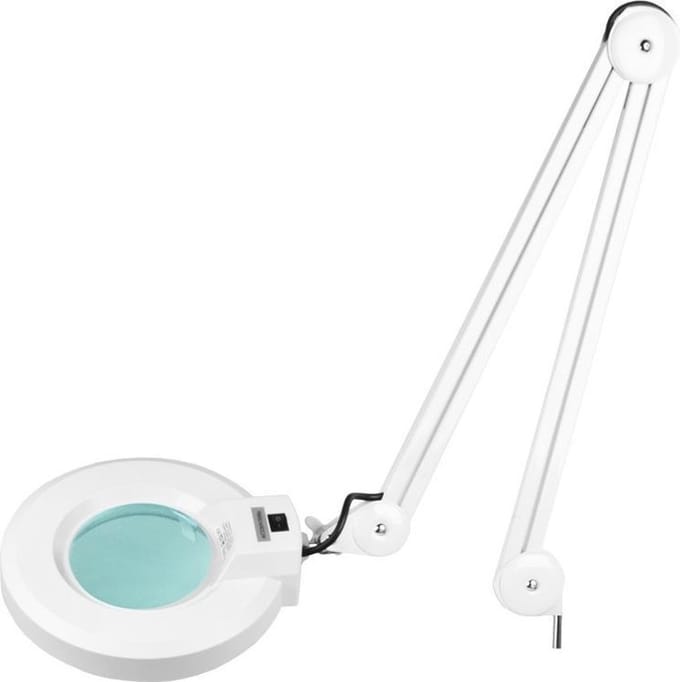 Loeplamp met Rolstatief,Vergrotings lamp,werklamp,cosmetische lamp