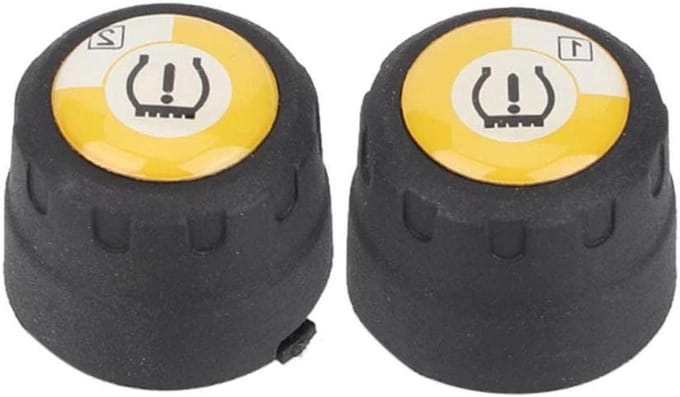 Motor TPMS - Bandenspanningsmeter Motor - Veilig Rijden - Real-time Meting - 2 Sensoren - Niet gespecificeerd