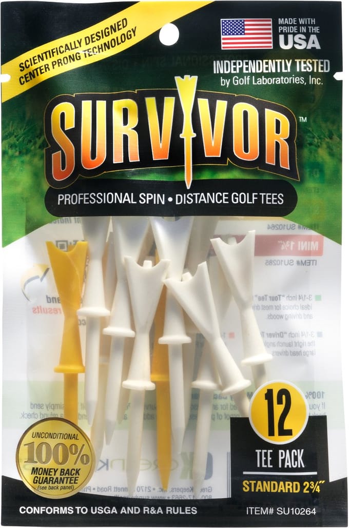 Golf Tee Survivor Standard 2 3/4"
