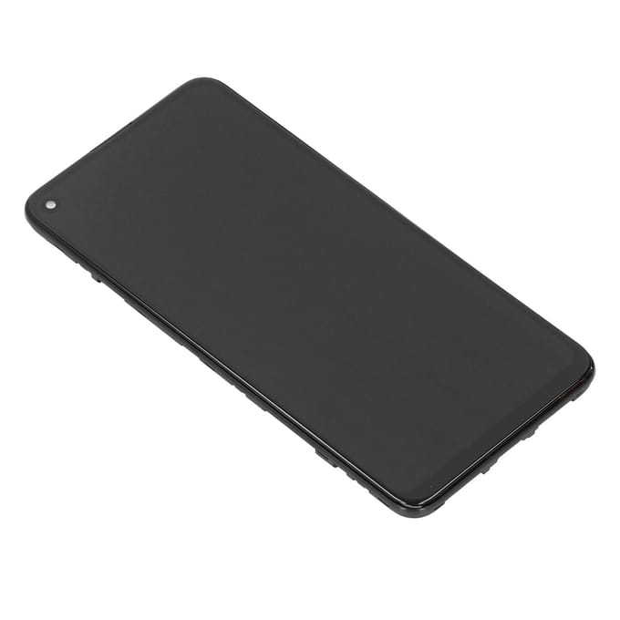 Remplacement d'écran de smartphone avec outils de réparation de cadre Assemblage d'écran de téléphone TFT pour Pixel 4A 5G UE black