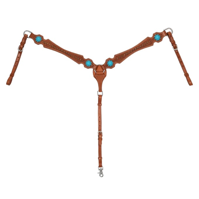 Halsband voor paard met stenen Pool's