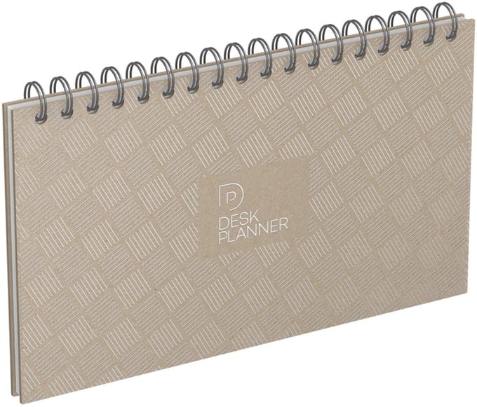 Agenda bureau-jaarplanner, ongedateerd, 240 x 140 mm