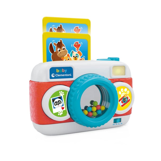 Clementoni - Baby Camera - interactief speelgoed met licht en geluid - Vanaf 9 maanden