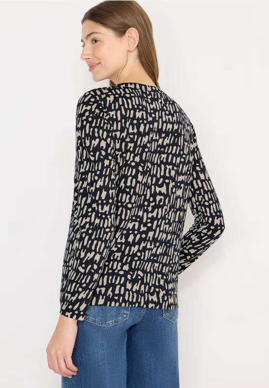 Printshirt in tuniekstijl