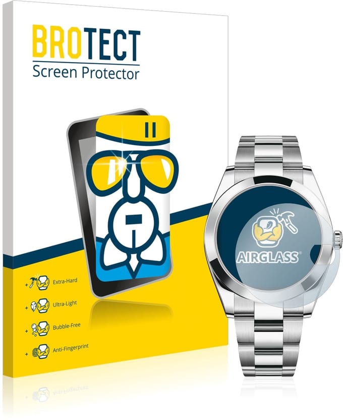 Screenprotector voor Rolex Datejust 41 Beschermglas transparant
