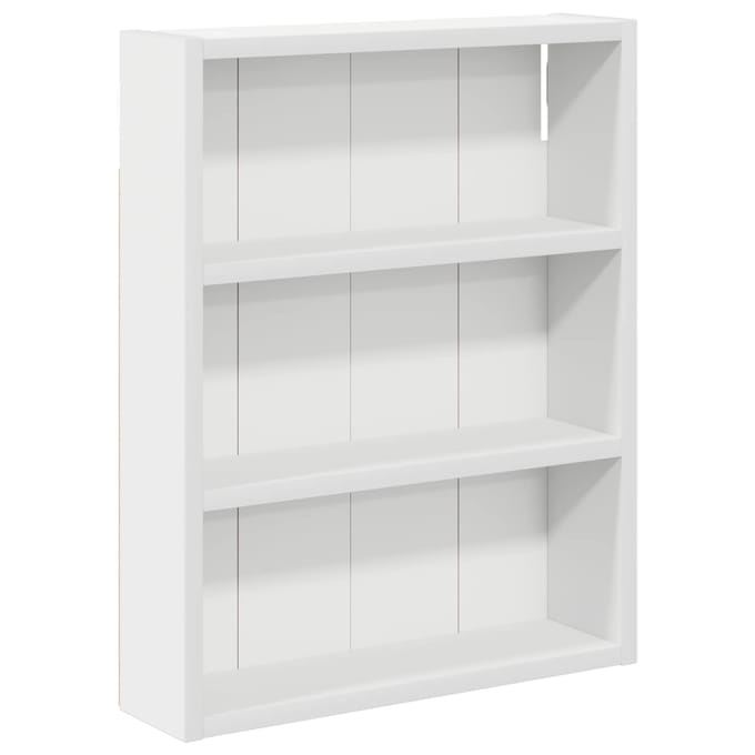 vidaXL - Badkamer - wandkast - Wit - 40 - x - 10 - x - 50 - cm - Geconstrueerd - hout