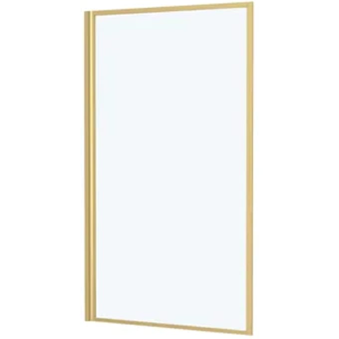 Aurlane Badwand Golden Edge Goud Geborsteld Frame 130x75cm