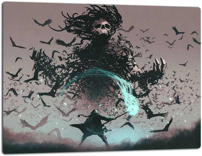 TMK ArtDeko - Snijplank - 52x40 - Zwart - Gehard Glas