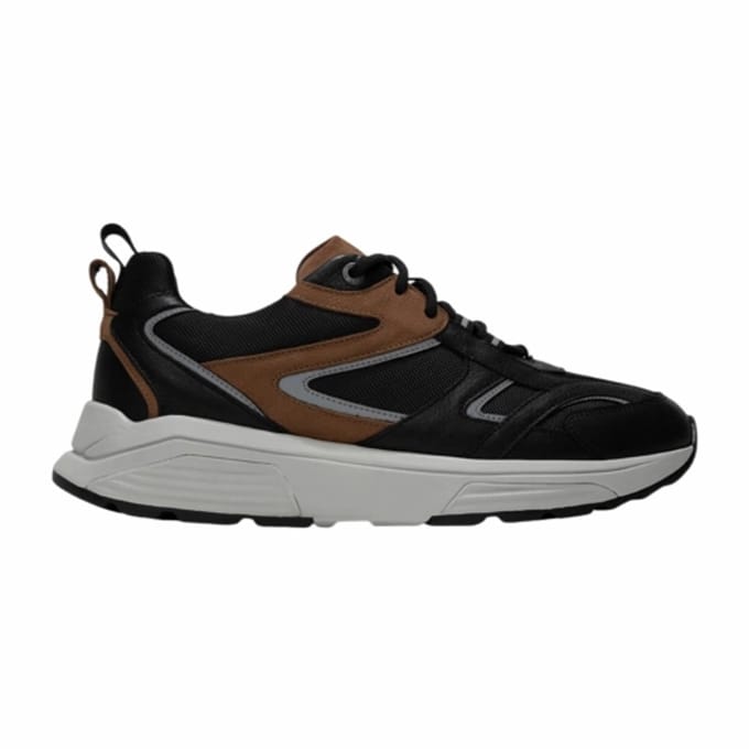 Sneaker Xsensible Men Brooklyn Stretchwalker Black Combi-Schoenmaat 42
