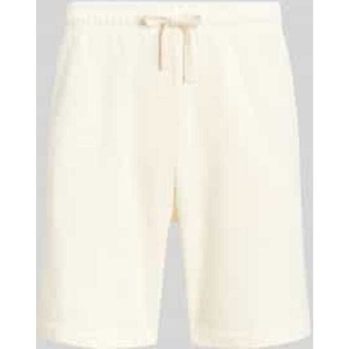 Regular fit sweatshorts met tunnelkoord