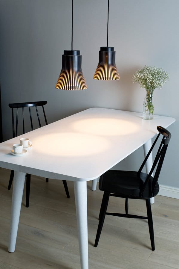 Secto - Petite 4600 pendellamp - wit