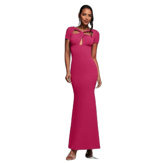 Bodycon Scuba jurk voor vrouw Goddiva
