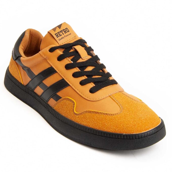Sneaker Casual Para Hombre.  Montevita  Retro  96545 40 geel