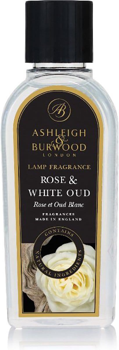 Ashleigh & Burwood Navulling - voor geurbrander - Rose & White Oud - 250 ml