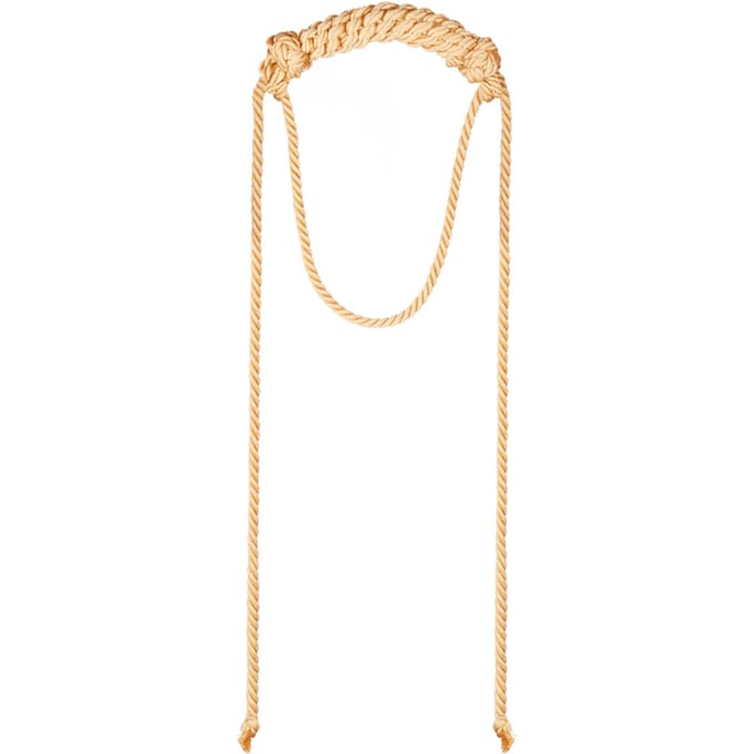 EIS, knevel, 'knevel in trens design', incl. riem, verstelbaar, beige