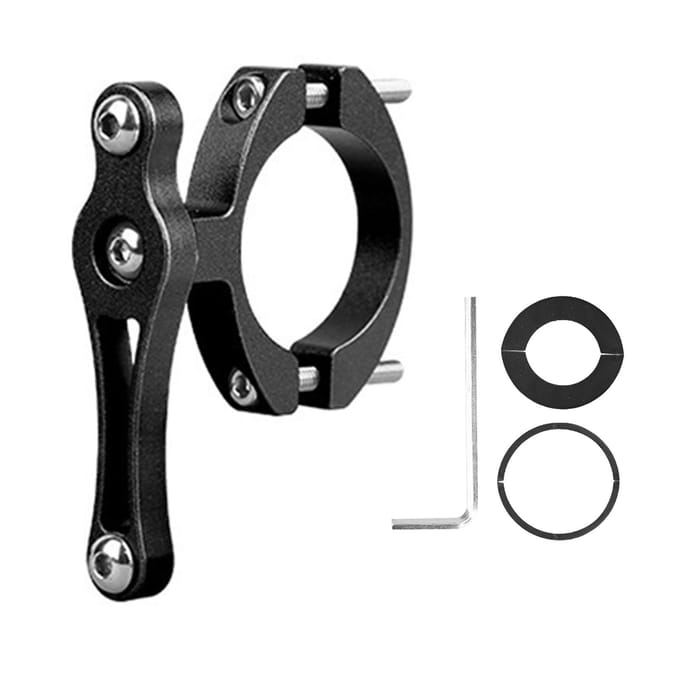 Fietsbidonhouder Montage Adapter Aluminiumlegering Universele Fietsbidonklem voor black