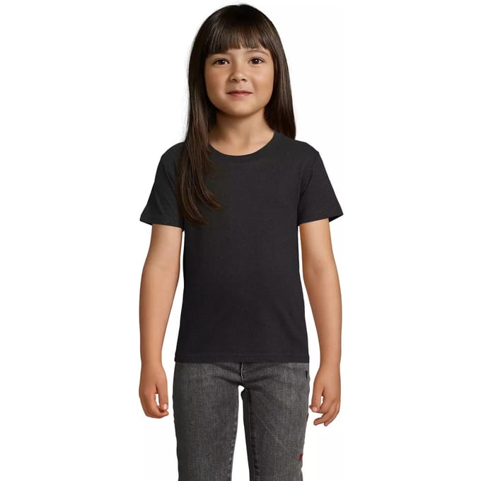 SOL'S Kids´ Crusader T-Shirt L03580 - Deep Black - 8 years (118/128)