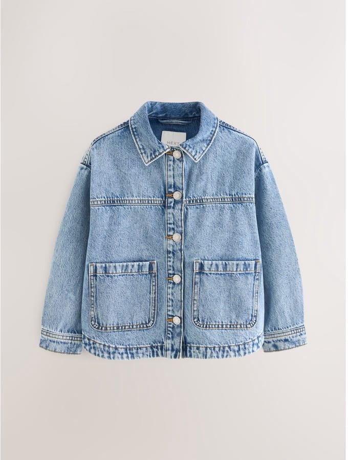 Next - Meisjes - Denim vest - Blauw
