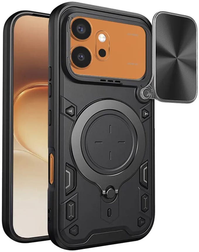 Hoesje geschikt voor HONOR 600/600 Pro - Techsuit CamGuard Pro Back Cover - Zwart