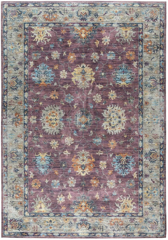 Muratap Vintage vloerkleed ruby garden multi wasbaar- 160x230 cm