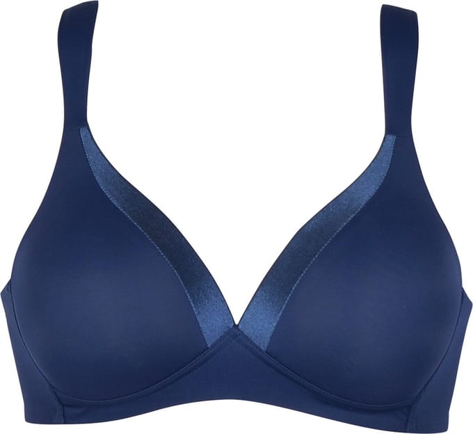 Narurana - 5119 - Soft bh met glansband - navy - 85B -
